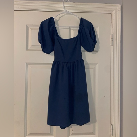 Navy Altar’d States Dress - Picture 1 of 3